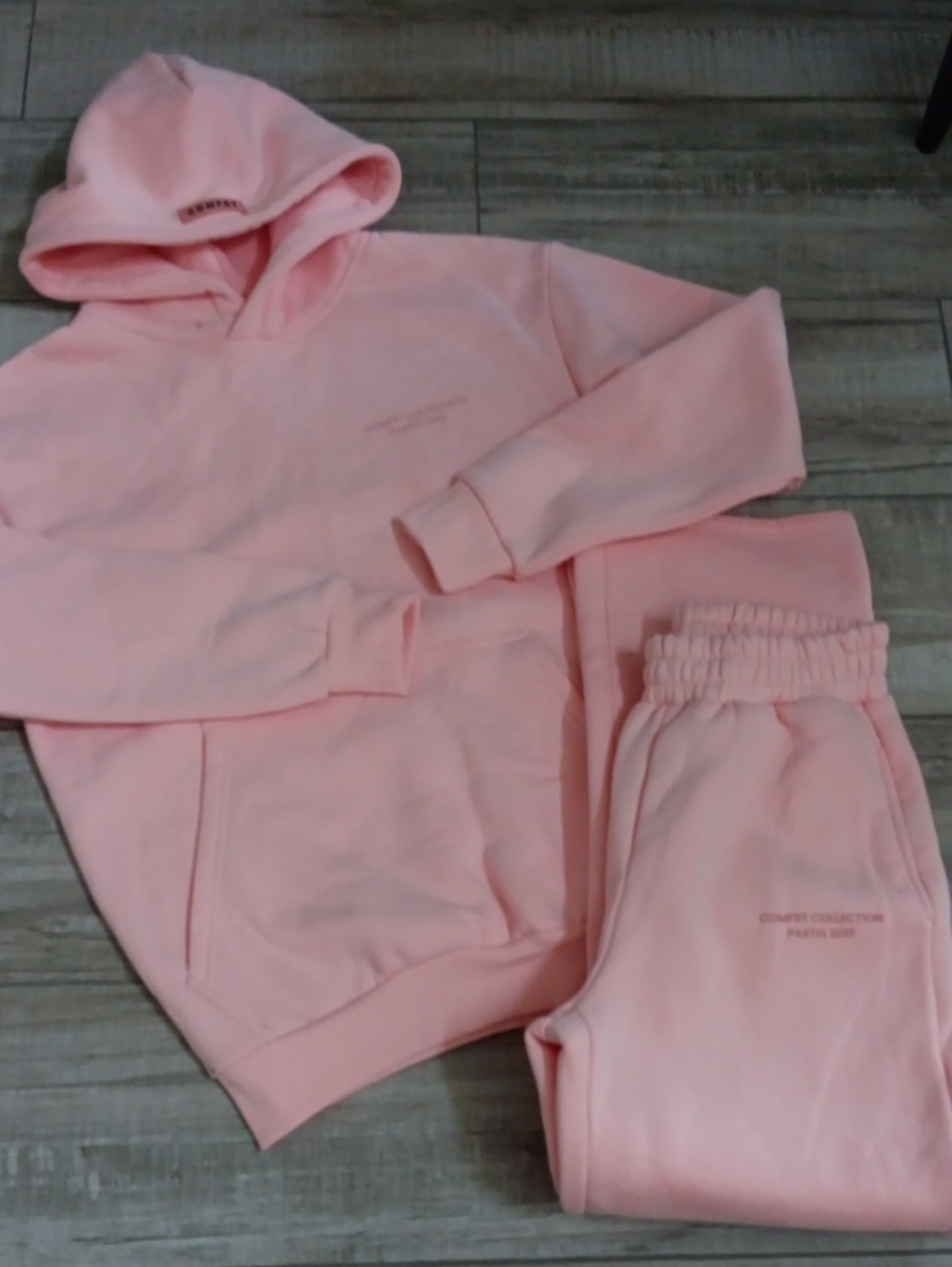 COMFRT..NEW!!SWEAT SET..PEACH..XS